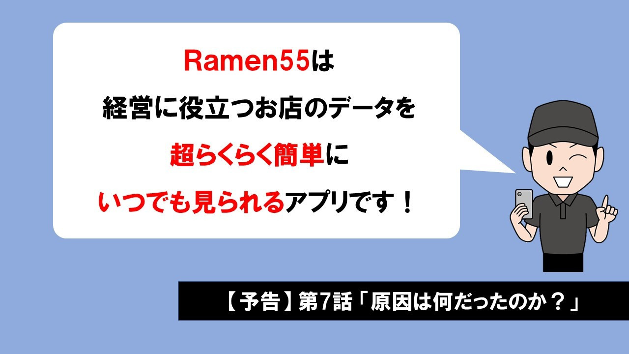 Ramen55劇場 第5話「なぜ利益につながらないのか？」14